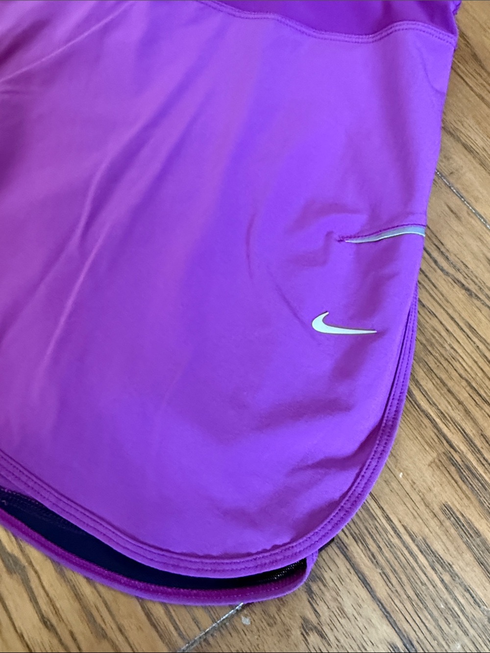 Nike Women's Purple Athletic Skort with Built-in Shorts